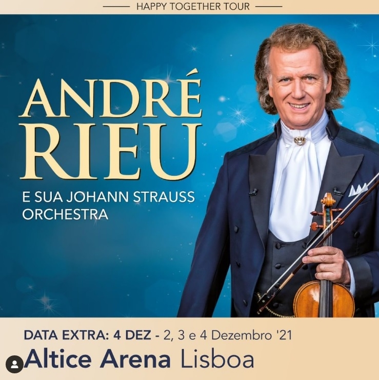 André Rieu e a sua Johann Strauss Orchestra, Parque das Nações, Lisboa